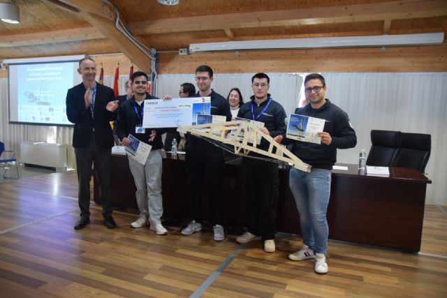 La UPCT revalida victoria en el Concurso Nacional de Puentes - 1, Foto 1