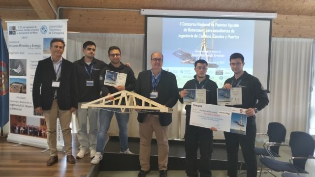 La UPCT revalida victoria en el Concurso Nacional de Puentes - 2, Foto 2