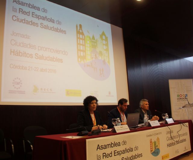 La alcaldesa de Puerto Lumbreras participa en la Asamblea de la Red Española de Ciudades Saludables - 1, Foto 1