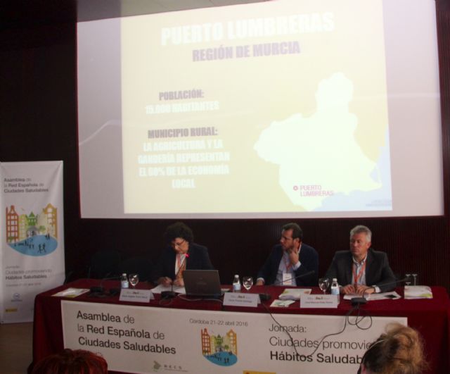 La alcaldesa de Puerto Lumbreras participa en la Asamblea de la Red Española de Ciudades Saludables - 2, Foto 2