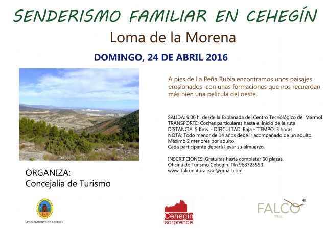 Las rutas por la naturaleza llegan este domingo a la Loma de la Morena - 1, Foto 1