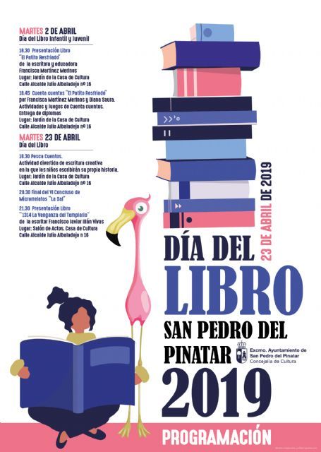 San Pedro del Pinatar celebra mañana el Día del Libro - 1, Foto 1