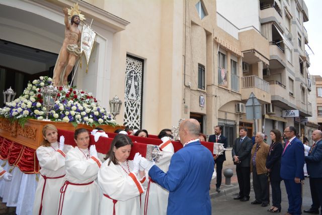 La lluvia da una tregua a la procesión del Cristo Resucitado - 1, Foto 1
