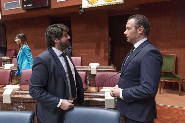 Joaquín Segado: López Miras ha actuado ante el coronavirus con anticipación y valentía frente a la imprevisión y descoordinación del Gobierno de Sánchez - 1, Foto 1