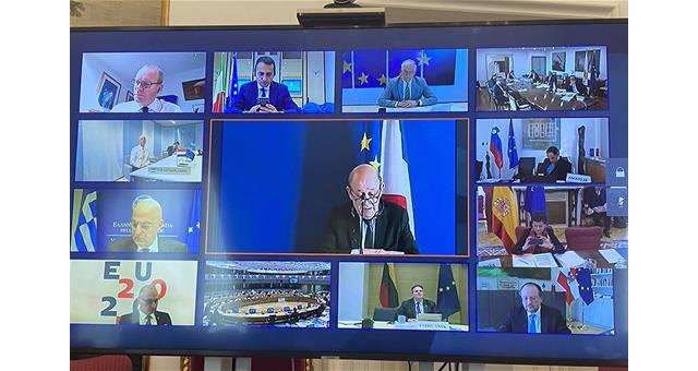 González Laya reclama más multilateralismo en la lucha contra el COVID en la videoconferencia con sus homólogos europeos - 1, Foto 1