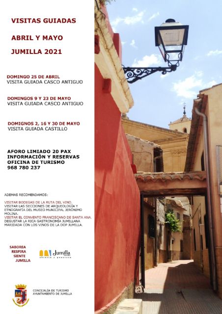 Visitas guiadas abril y mayo - Turismo Jumilla - 1, Foto 1