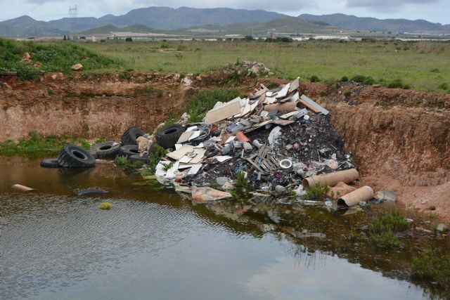 ANSE denuncia que las aguas depuradas de Cartagena se arrojan a agujeros del Campo de Cartagena - 1, Foto 1