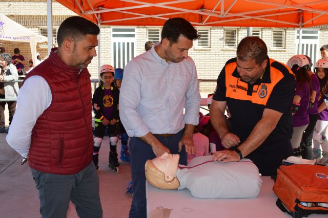 Una mañana de formación en educación vial y primeros auxilios para el club Roller Queen - 2, Foto 2