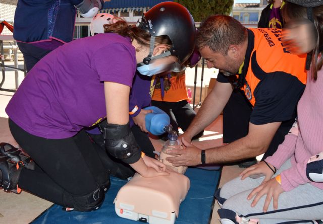 Una mañana de formación en educación vial y primeros auxilios para el club Roller Queen - 3, Foto 3