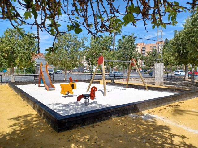 Los vecinos de Patiño disponen de un arenero en el jardín de la calle Félix Rodríguez de la Fuente - 1, Foto 1