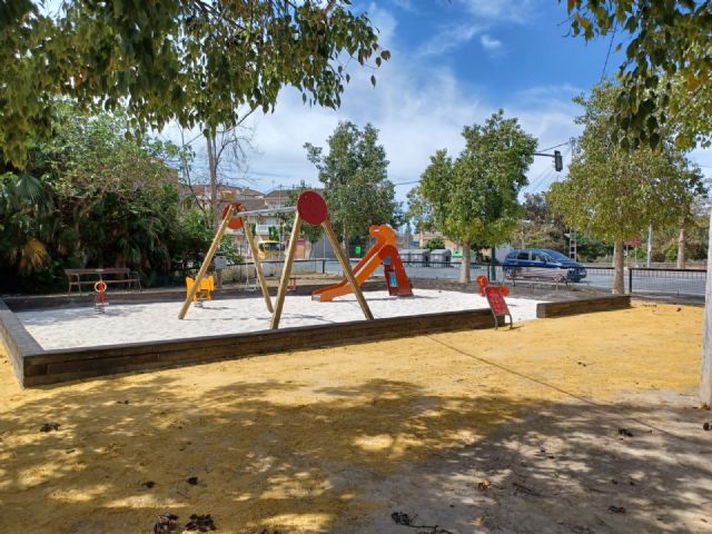 Los vecinos de Patiño disponen de un arenero en el jardín de la calle Félix Rodríguez de la Fuente - 2, Foto 2