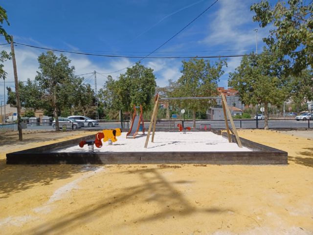 Los vecinos de Patiño disponen de un arenero en el jardín de la calle Félix Rodríguez de la Fuente - 4, Foto 4