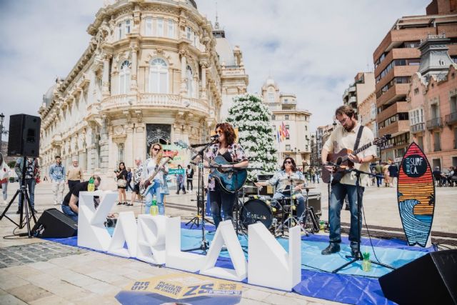 Bandas de música emergentes se dan a conocer en las calles de Cartagena con el Big Up! - 1, Foto 1