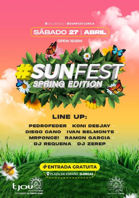 La Plaza de España acogerá el sábado el Sunfest Spring Edition con la participación de los mejores djs locales - 1, Foto 1