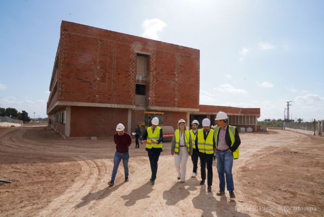 Las obras del nuevo colegio de La Aljorra terminarán el último trimestre de este año - 1, Foto 1