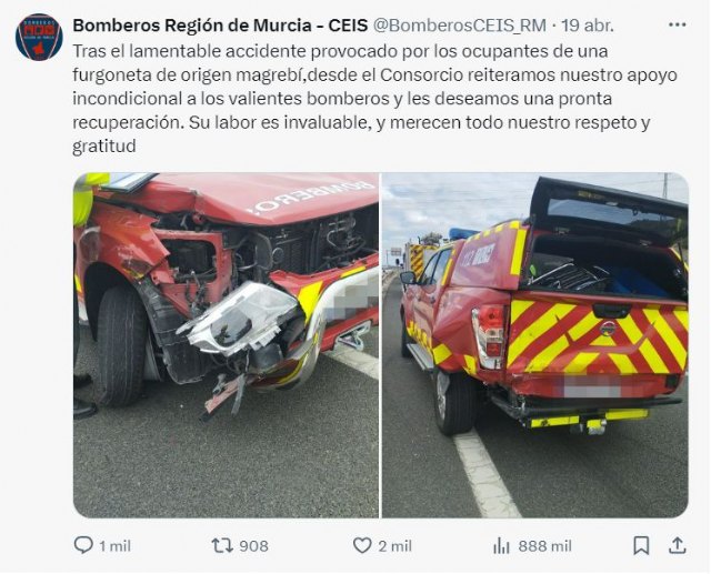 Podemos exige la dimisión del asesor de Antelo por el tuit xenófobo desde el perfil del Consorcio de Bomberos - 1, Foto 1