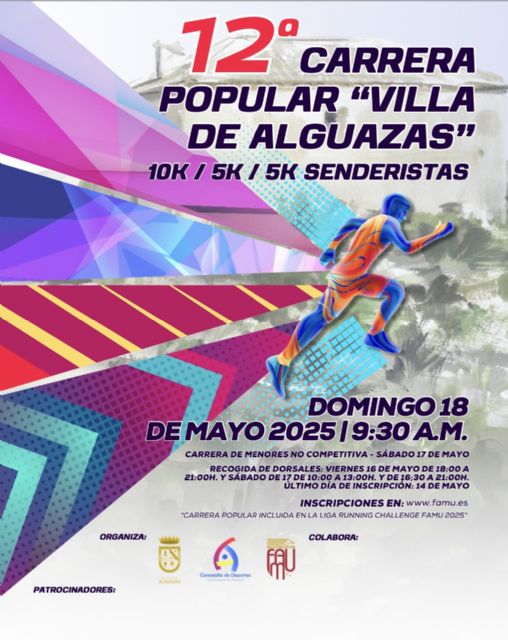 Alguazas, fiel a su cita con la Running Challenge el próximo 18 de mayo - 1, Foto 1