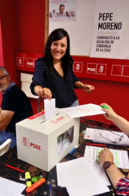 La elevada participación dio como ganador a Pedro Sánchez en Caravaca con un 57,6% - 3, Foto 3