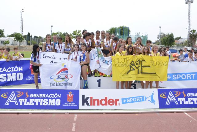 El Club Atletismo Alhama presente en todos los pdiums del ‘Cto. Regional de Clubes’, Foto 2