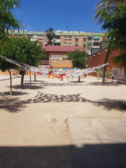 El colegio Félix Rodríguez de la Fuente reivindica la necesidad de sombra a través del arte - 2, Foto 2