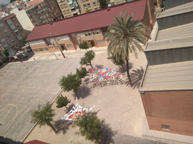 El colegio Félix Rodríguez de la Fuente reivindica la necesidad de sombra a través del arte - 4, Foto 4