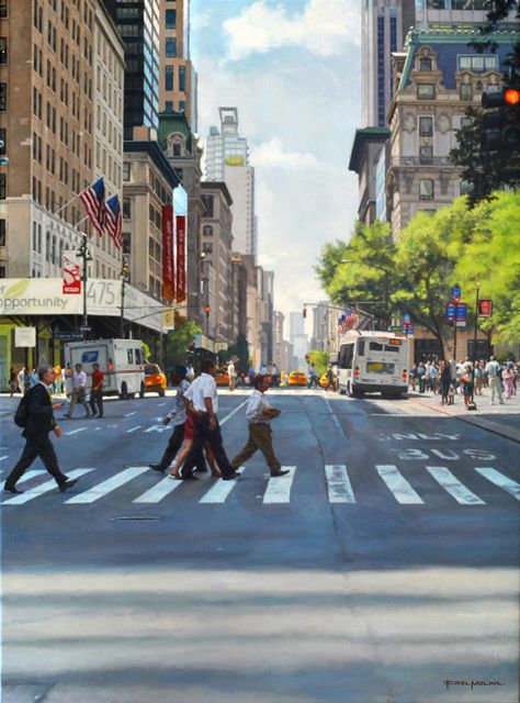 El pintor Fidel Molina expone sus últimas creaciones en el Aula de Cultura de la Fundación Cajamurcia en Madrid - 2, Foto 2