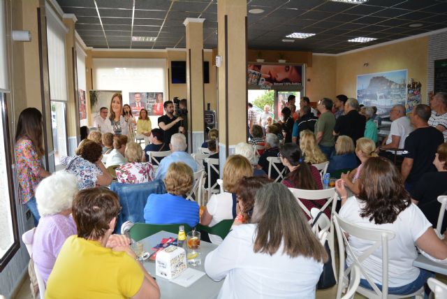 El candidato socialista a la Comunidad se compromete en Águilas a dar respuesta a las necesidades que tiene el municipio en materias de sanidad y educación - 1, Foto 1