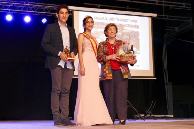 Antonia Domenech y Andrés Mesa, Galileos del Año junto a Ángel Conesa, ganador del premio Arado de Oro en Pozo Estrecho - 1, Foto 1