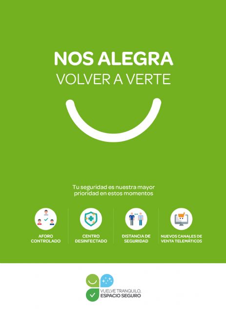 Las tiendas de los centros comerciales Carrefour de Murcia se preparan para su reapertura - 1, Foto 1