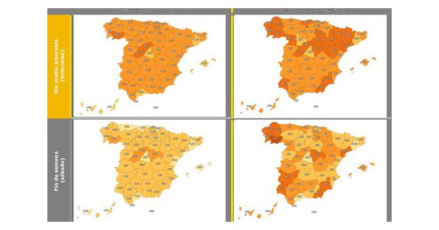 Los territorios que se encuentran en fase 1 muestran un aumento significativo de la movilidad intraprovincial, en fin de semana y en trayectos inferiores a 2 km - 1, Foto 1