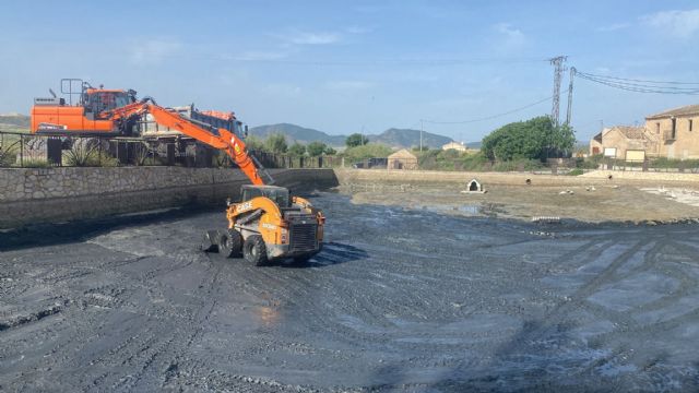 El Ayuntamiento de Lorca pone en marcha labores de limpieza y mantenimiento en el estanque de Doña Inés - 2, Foto 2
