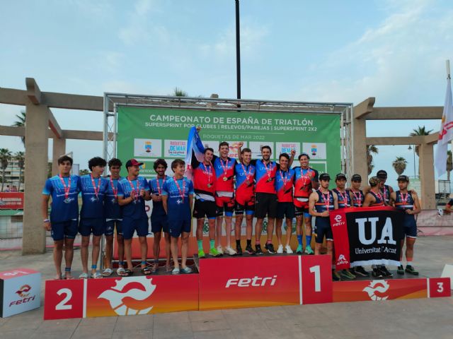 Gran balance para el triatlón murciano en los nacionales supersprint disputados en Roquetas de Mar - 1, Foto 1