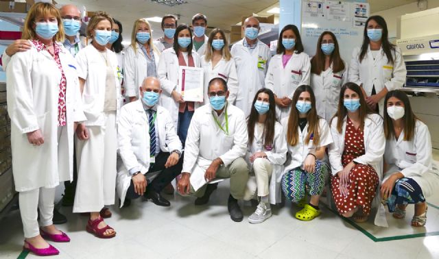 La Farmacia del hospital Reina Sofía de Murcia obtiene una de las certificaciones de calidad más prestigiosas - 1, Foto 1