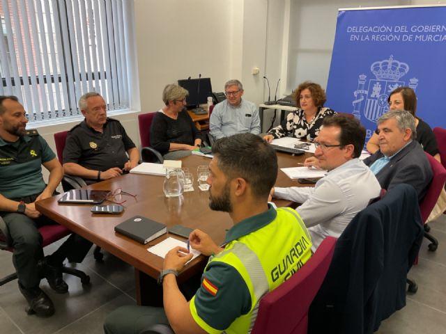 La delegada del Gobierno pide a los ciudadanos que extremen la precaución ante la alerta por fuertes precipitaciones emitida por la Agencia Estatal de Meterología en la Región - 2, Foto 2