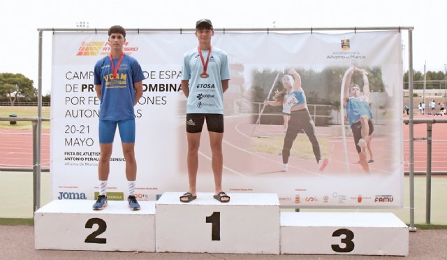 Dos medallas para los atletas del Club Atletismo Alhama en el Regional de Combinadas Sub18 y Sub20 - 2, Foto 2