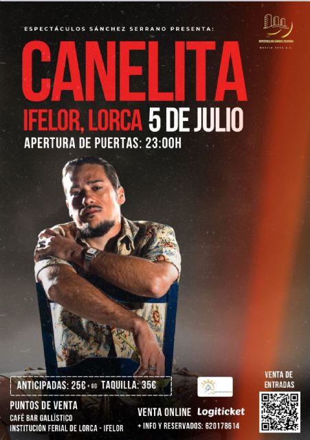 El cantante de flamenco Canelita ofrece una noche de ritmo y sentimiento en su primera actuación en Lorca - 1, Foto 1