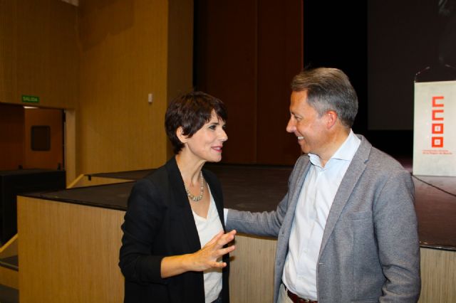 El Auditorio Margarita Lozano de Lorca acoge el 13 congreso regional de Comisiones Obreras - 3, Foto 3