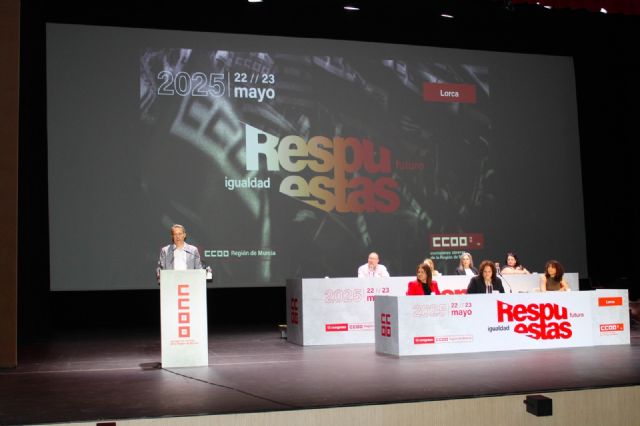 El Auditorio Margarita Lozano de Lorca acoge el 13 congreso regional de Comisiones Obreras - 4, Foto 4