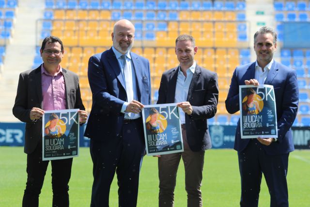Presentada la III UCAM Solidaria - 5K y Marcha en favor de AFACMUR - 1, Foto 1
