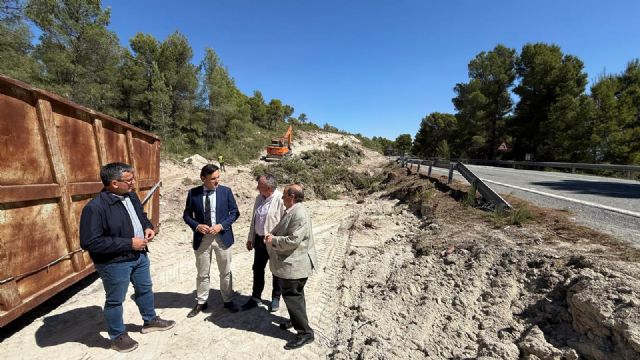 Comienzan las obras para eliminar un tramo de alta concentración de accidentes en la carretera que une Moratalla con Caravaca de la Cruz - 3, Foto 3