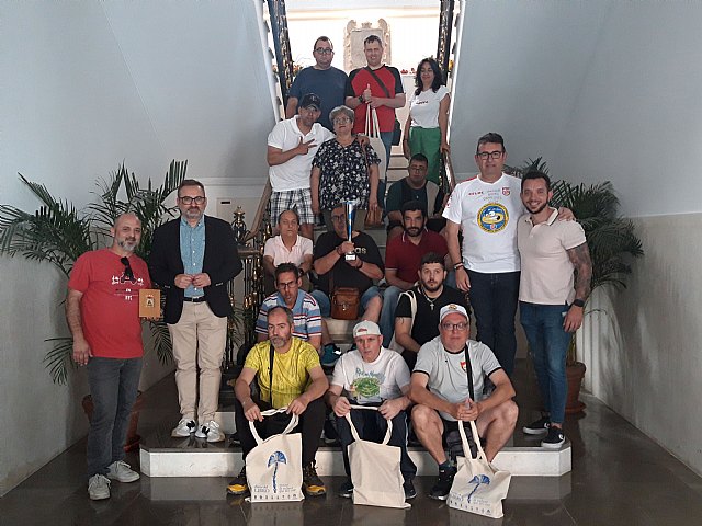 Recepci�n municipal al equipo de f�tbol sala Los Vikingos de AFEMCE, ganador de la Liga Pro-Salud Mental