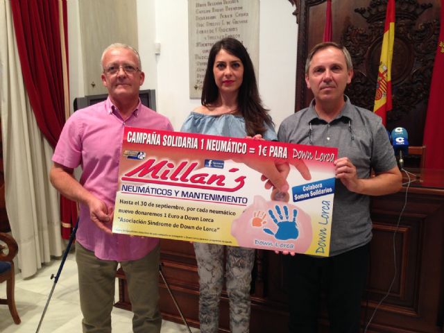 La empresa Hermanos Millán S.L emprende una campaña solidaria a favor de la Asociación Down Lorca - 1, Foto 1
