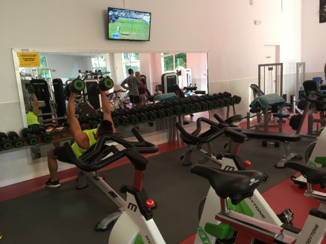 Reabre el gimnasio del Complejo Deportivo Guadalentn tras su reforma, Foto 1