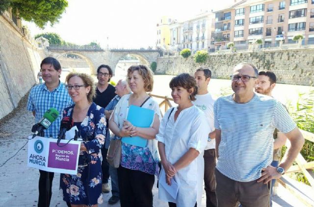 Ahora Murcia y podemos denuncian el timo de 9 millones de euros del bombeo del segura incluido en el proyecto Murcia río - 1, Foto 1