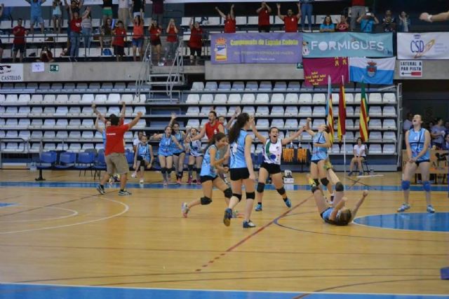 Las féminas del Club Voleibol Al-kazar se hacen con el bronce en el Campeonato de España - 3, Foto 3