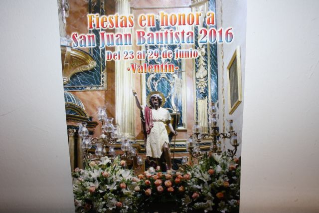 La pedanía de Valentín comienza mañana un intenso programa de actos festivos en Honor a San Juan Bautista - 1, Foto 1