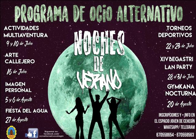 El programa, Noches de verano, busca ofrecer un ocio alternativo y saludable a nuestros jóvenes - 1, Foto 1