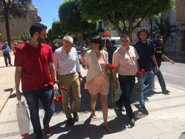 González Veracruz: Pido a los murcianos que al ir a votar piensen en la educación y sanidad públicas, las pensiones y la igualdad, que sólo garantiza el PSOE - 2, Foto 2