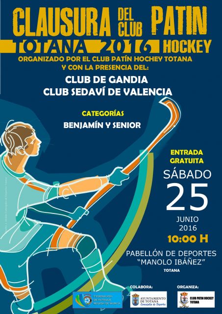 El próximo sábado tendrá lugar la clausura del Club Patín Hockey 2016, Foto 1