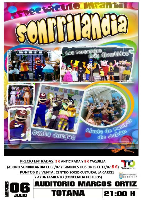Are now on sale for the two children's shows of the festivities of Santiago'2016, Foto 1
